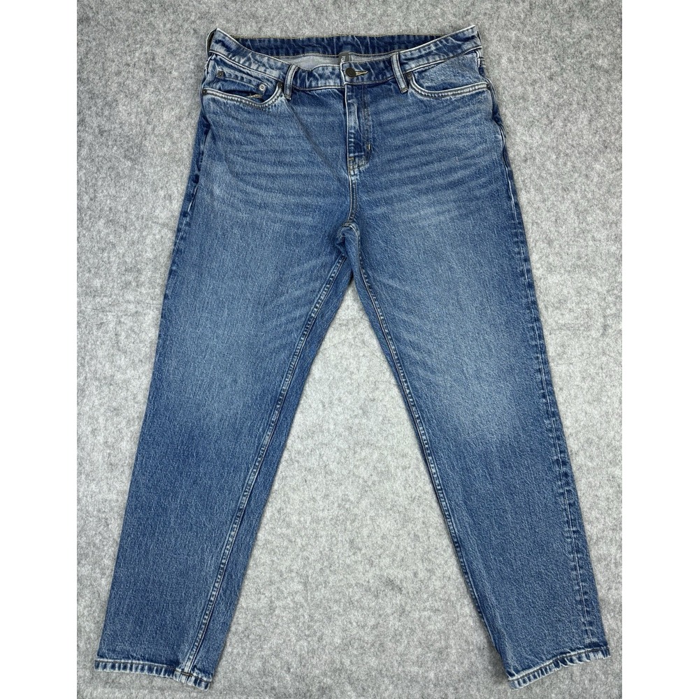 Vuori Mens Vintage Jean Classic Fit Jeans 34x31 Medium Wash Straight Leg V4036